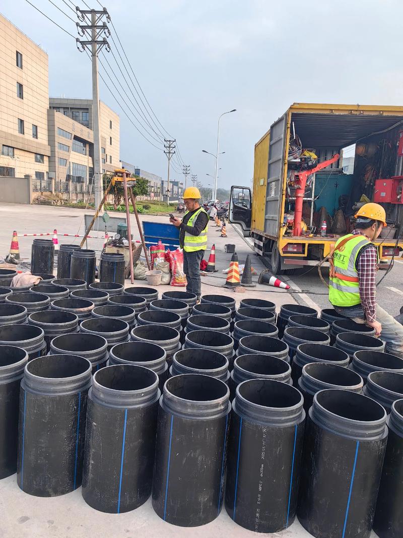 周矶管理区管道短管置换