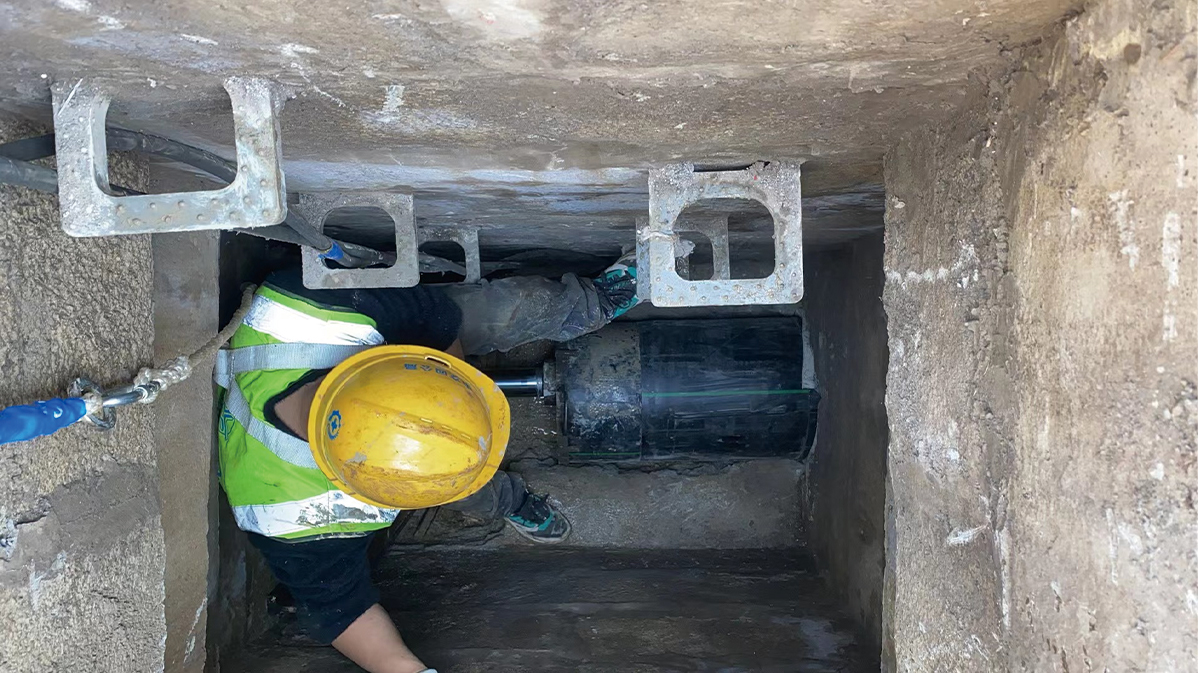 周矶管理区HDPE短管内衬法