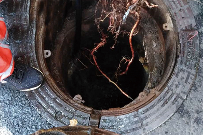 周矶管理区管道预处理